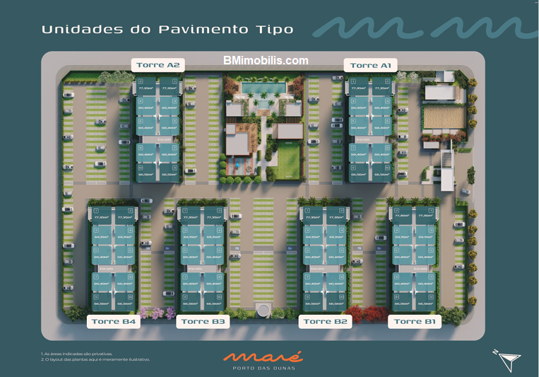 Mar� Porto das Dunas - novo lan�ameto do grupo Marquise